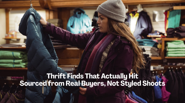 The Best Thrift Finds of the Season (From Real People, Not Stylists)
